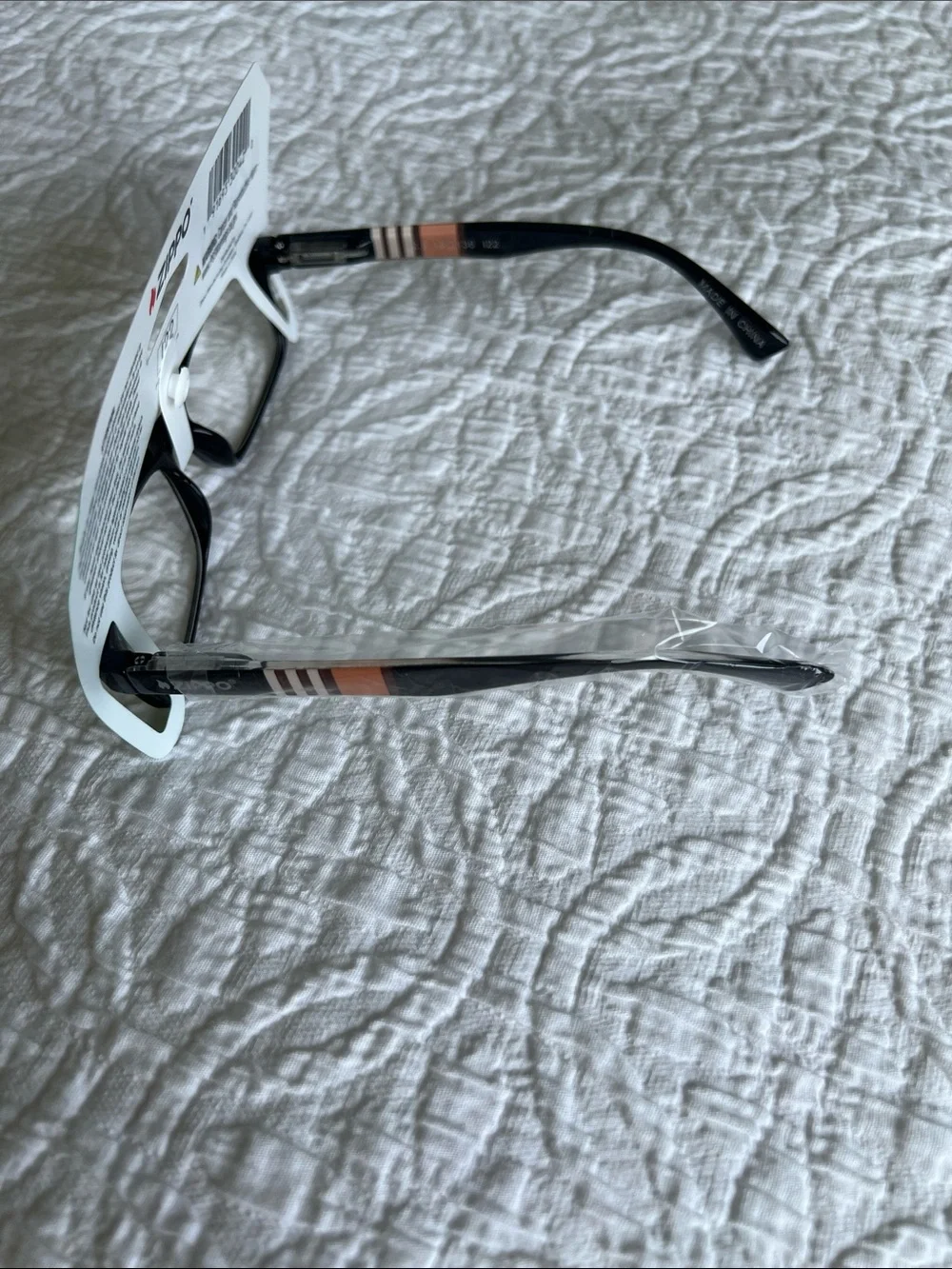 Zippo Reading Glasses +2.00 Brown frame with stripes unisex